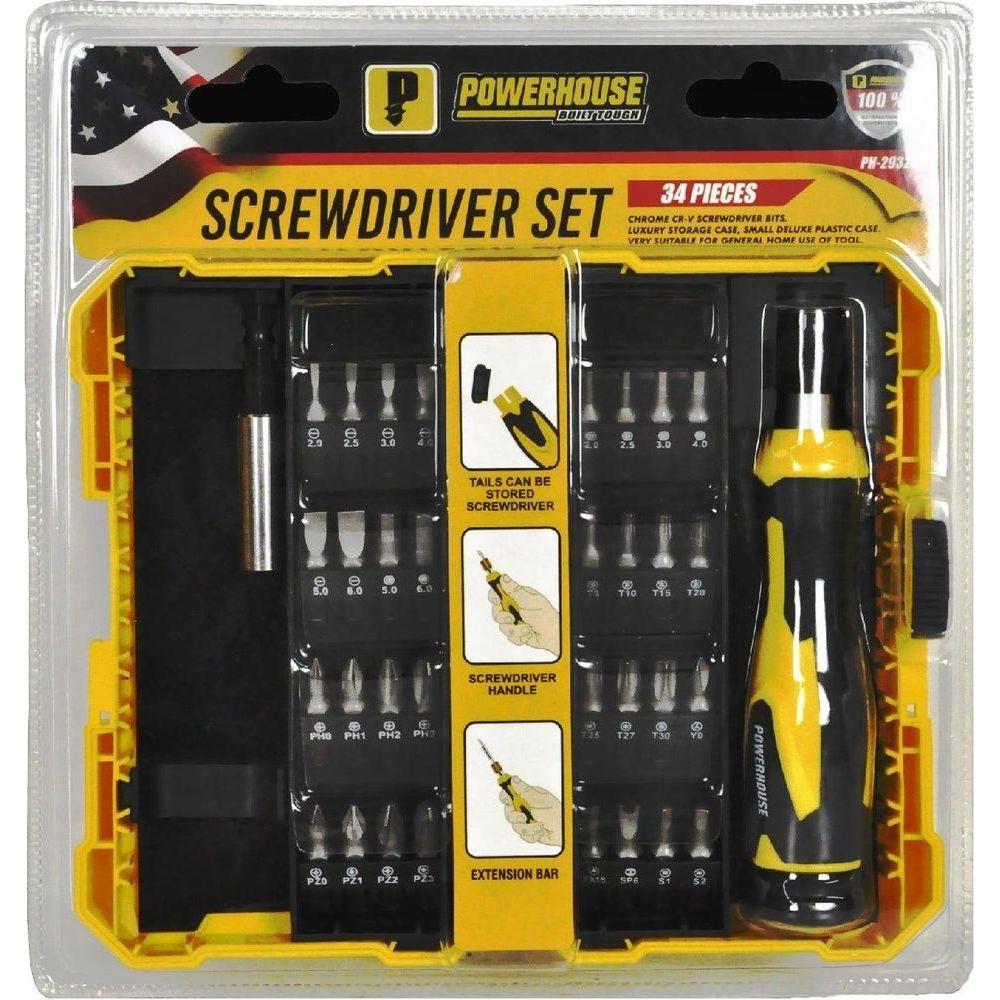 Powerhouse PH-2932D Multi-Bit Screwdriver Set | Powerhouse by KHM Megatools Corp. Powerhouse PH-2932D Multi-Bit Screwdriver Set | Powerhouse by KHM Megatools Corp.